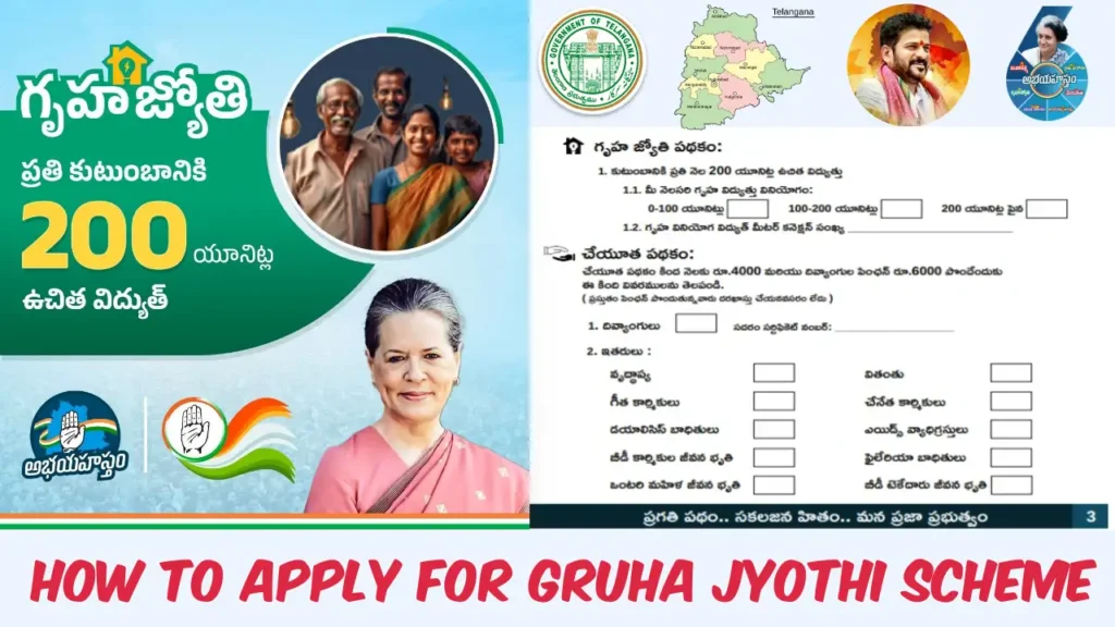 How to Apply for Telangana Gruha Jyothi Scheme